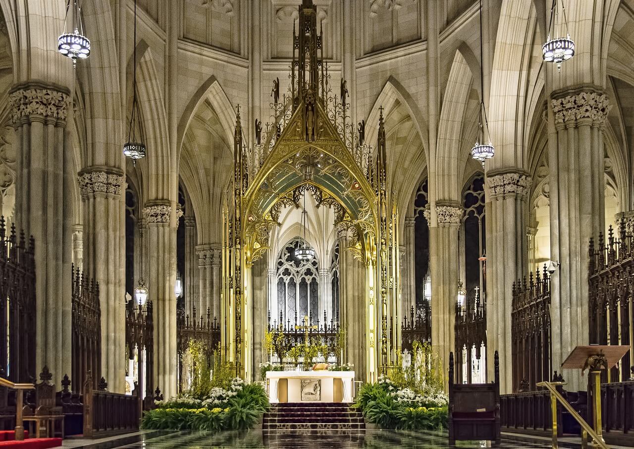 Altar de la catedral de San Patricio de Nueva York