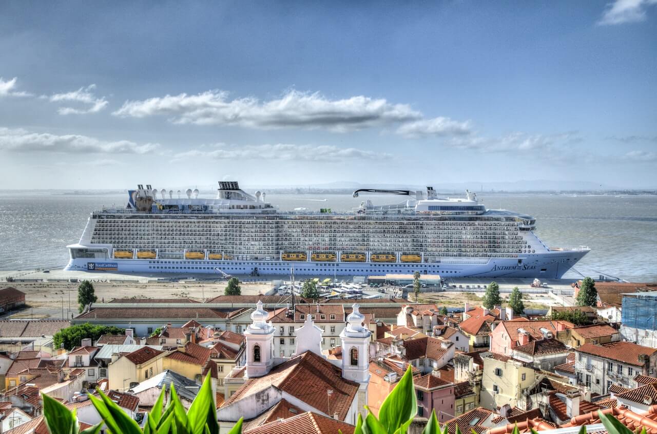 Crucero en puerto