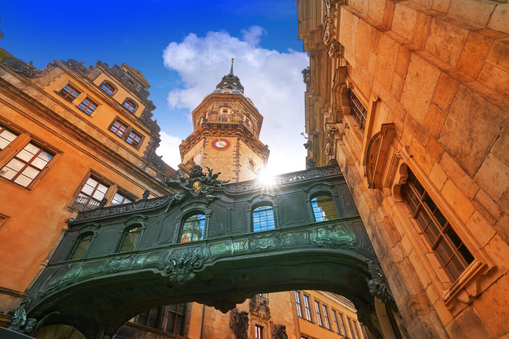 Pasaje en el Palacio Real de Dresde
