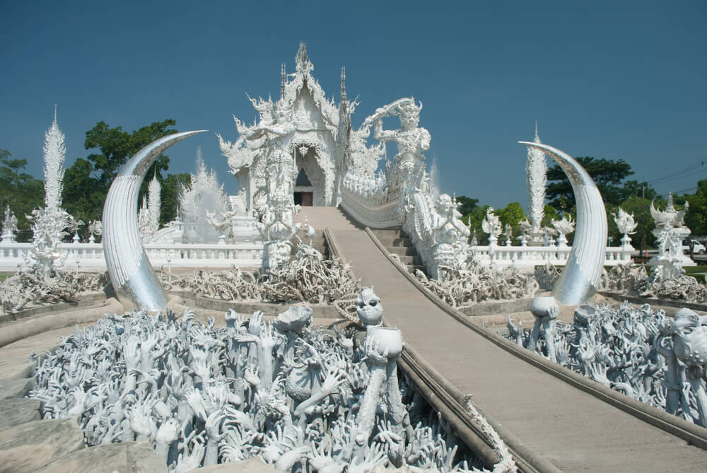 Acceso al Templo Blanco