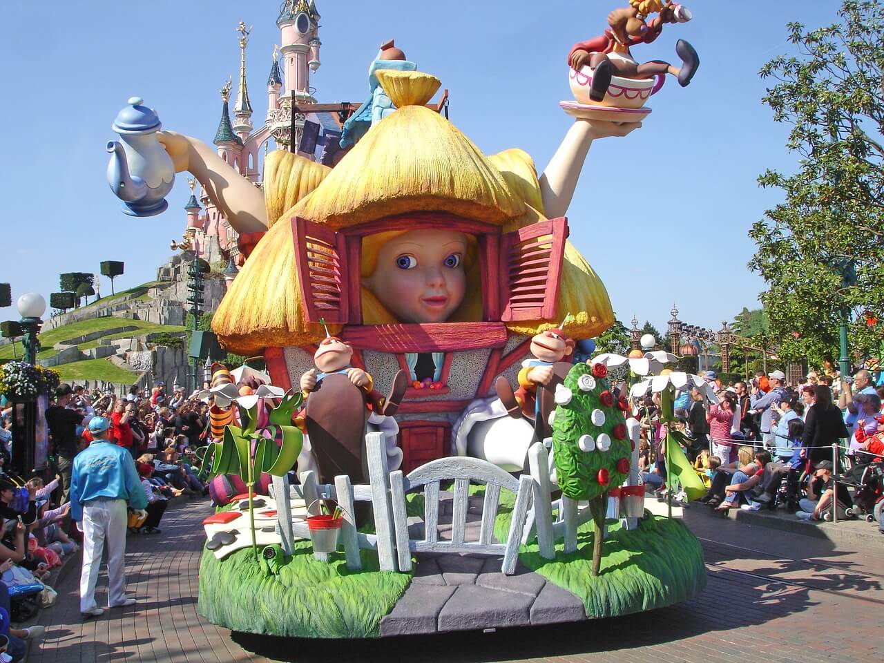 Desfile en el parque