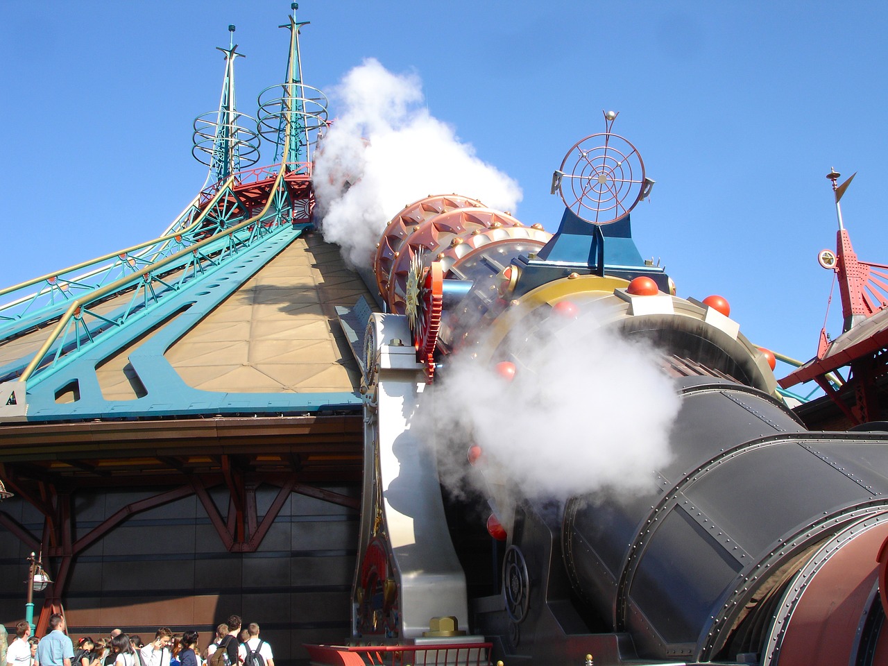 Atracción en Disneyland