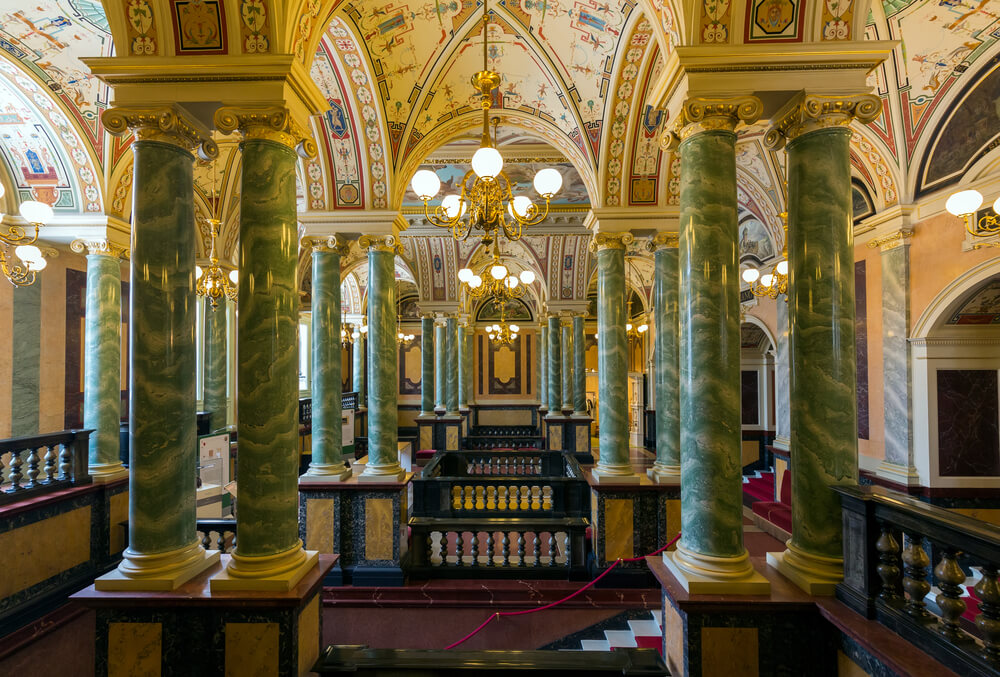 Interior del edificio