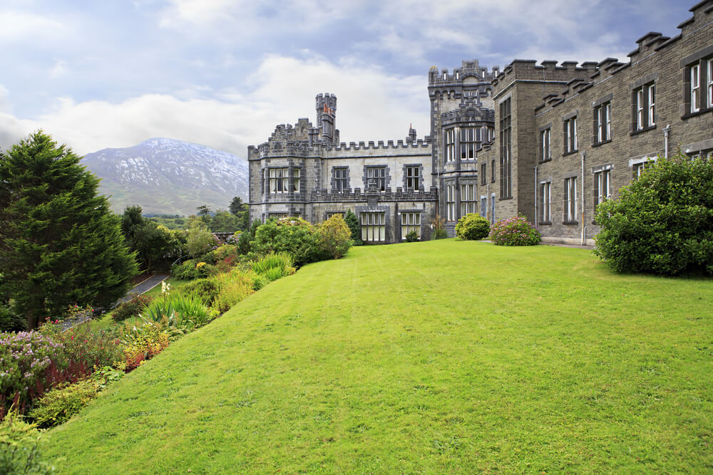 Exterior de la abadía de Kylemore