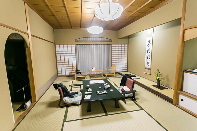 Habitación de un alojamiento típico