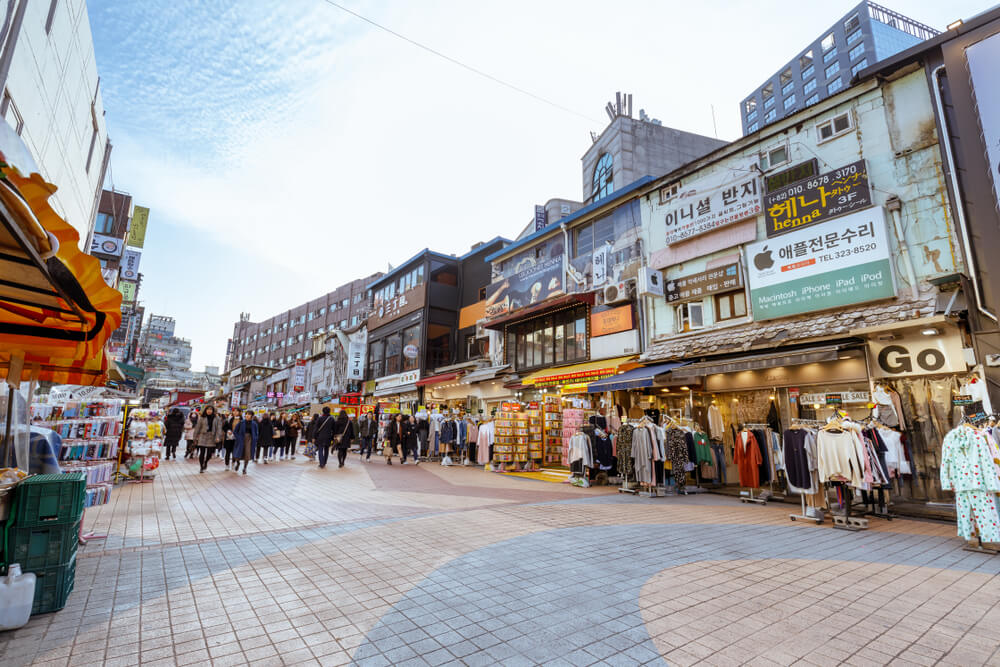 Barrio de Hongdae