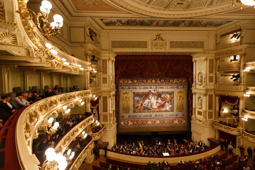 Sala principal de la Ópera Semper