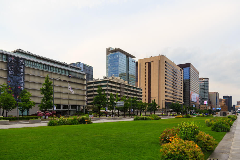 Barrio de Jung-gu en Seúl