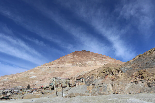 Mina en Potosí, una de las ciudades de Bolivia