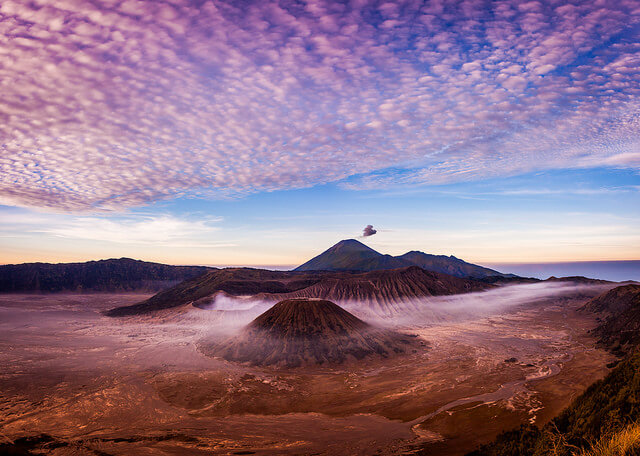 Vista del monte Bromo