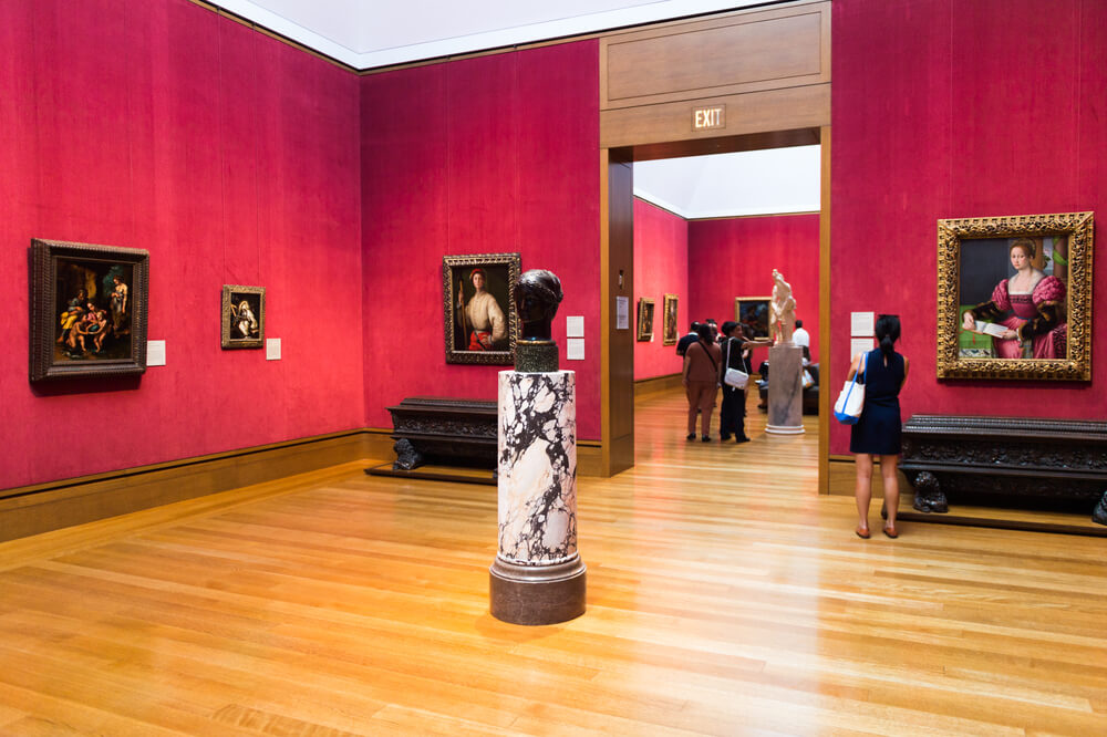 Interior del Museo Paul Getty