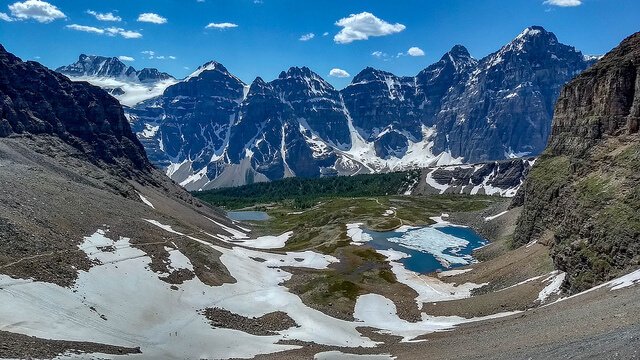 Sentinell Pass en el Parque Nacional Banff