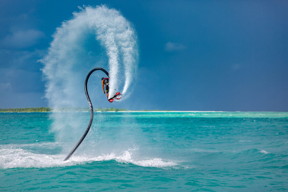 Pirueta de flyboard