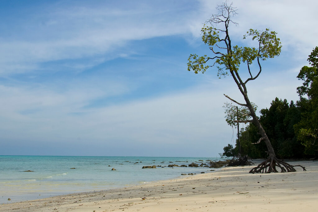 Playa en Andamán