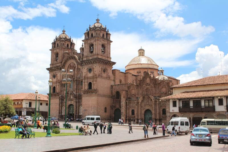 Vista de la plaza de Armas de Cuzco