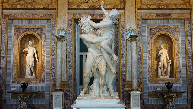 Rapto de Proserpina de Bernini