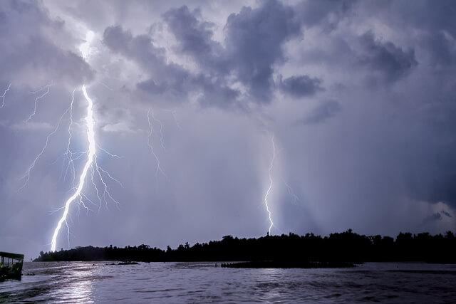 Relámpagos en Catatumbo