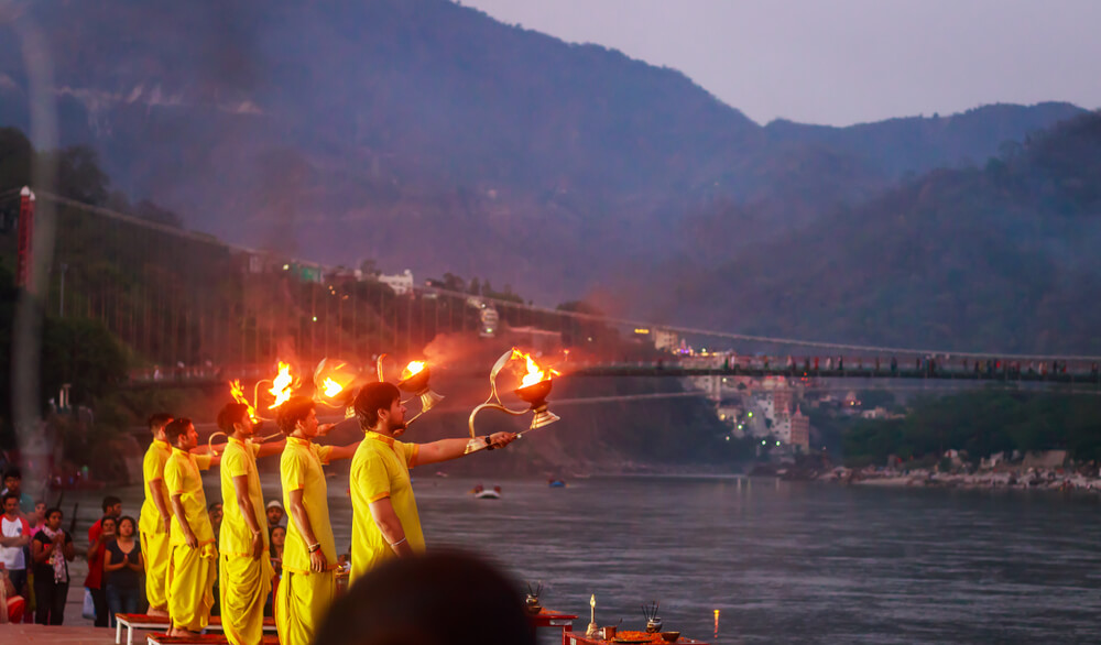 Ritual en el Ganges