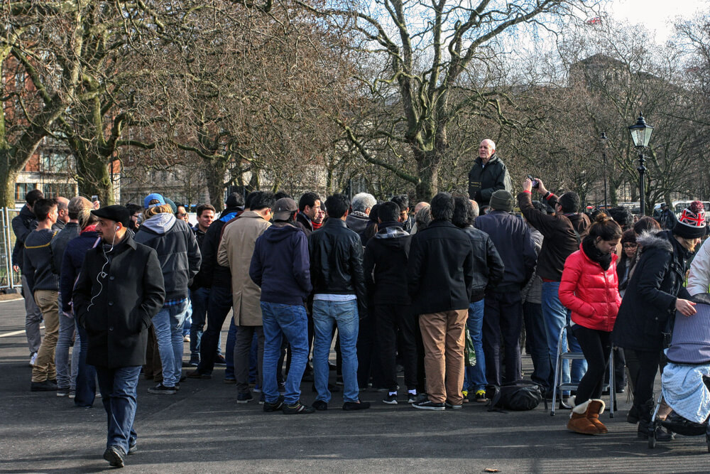 Speaker's Corner en Londres