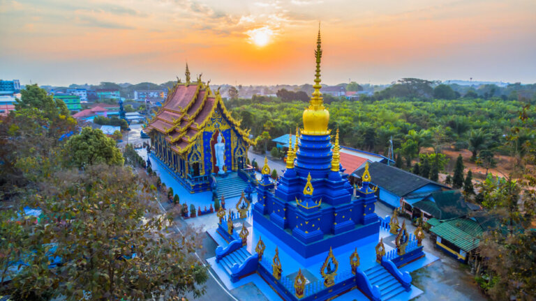 El Templo Azul, uno de los tesoros de Chiang Rai
