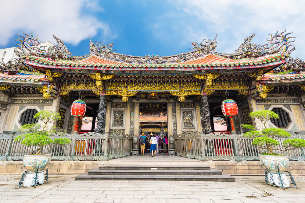 Entrada al templo Longshan