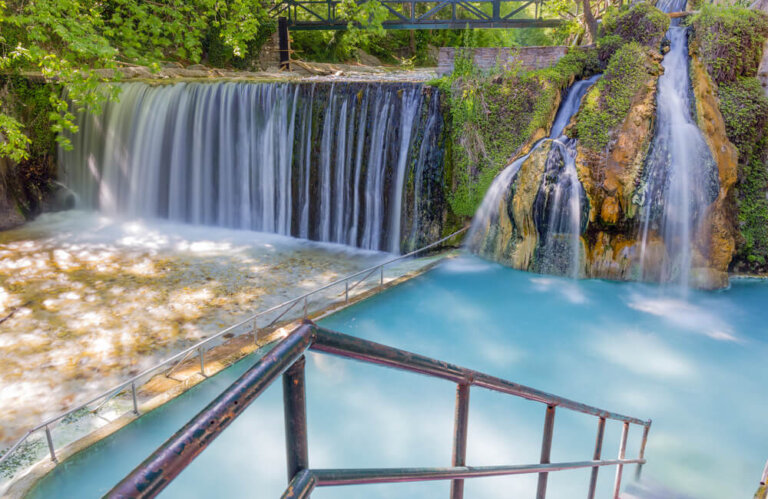 Descubre las aguas termales de Pozar, en Grecia
