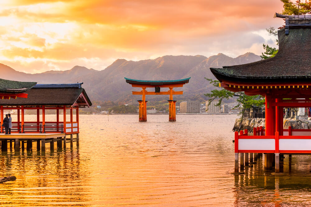 Torii en Miyajima