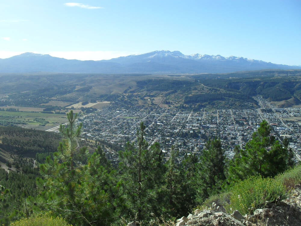 Vista de Esquel