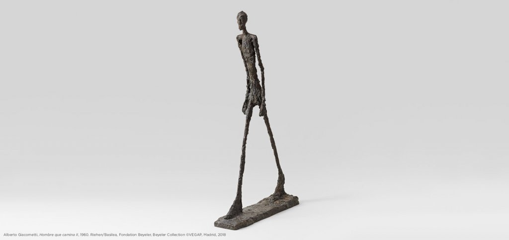 Pieza de una de las exposiciones temporales en el Museo del Prado