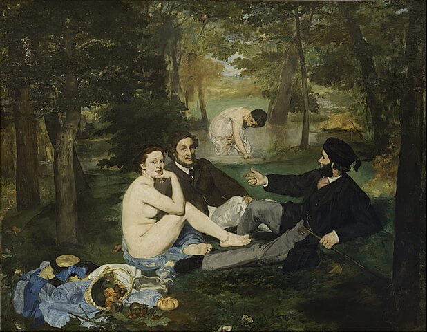 Almuerzo sobre la hierba de Manet
