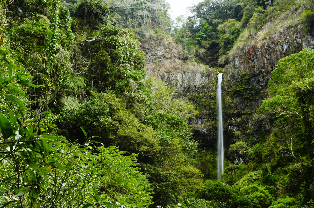 Amber Mountain en la temporada de lluvias en Madagascar
