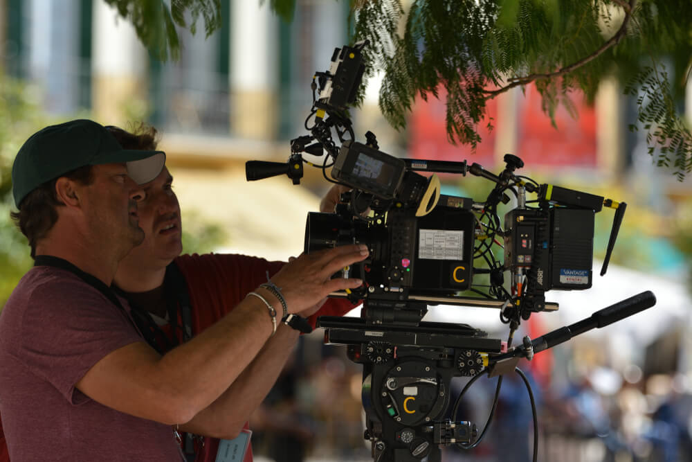 Antonio Banderas en el rodaje de "Genius: Picaso"