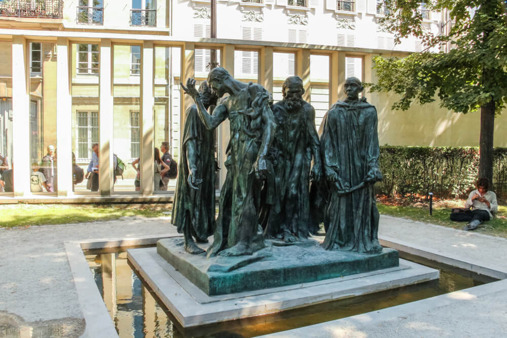 Los burgueses de Calais en el Museo Rodin