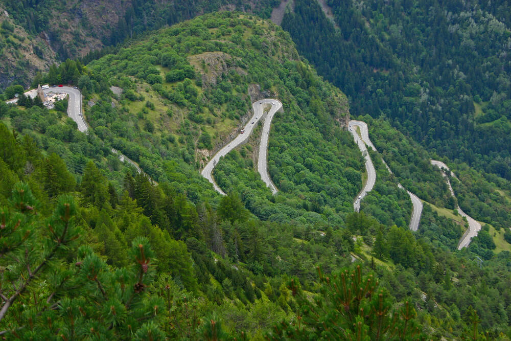 Carretera de Alpe d'Huez