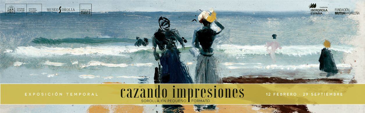 Cartel de la exposición temporal de Sorolla