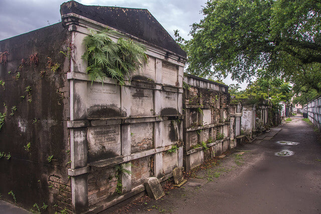 Cementerio Lafatette en Nueva Orleans