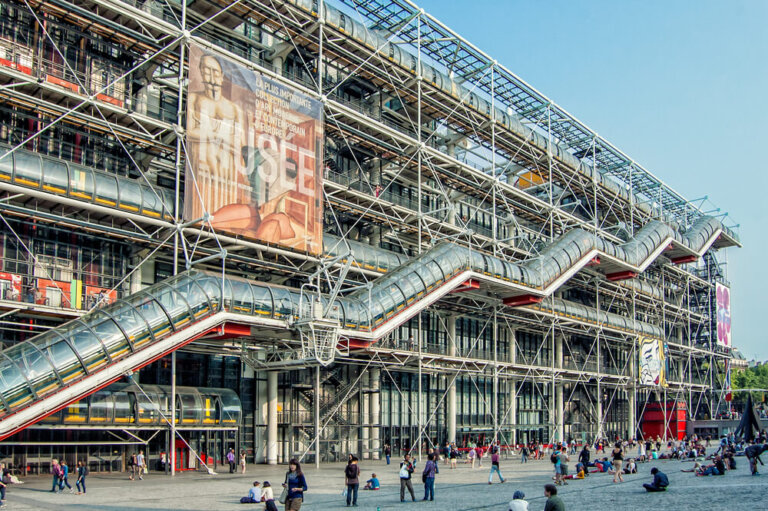 El Centro Pompidou de París y sus obras principales