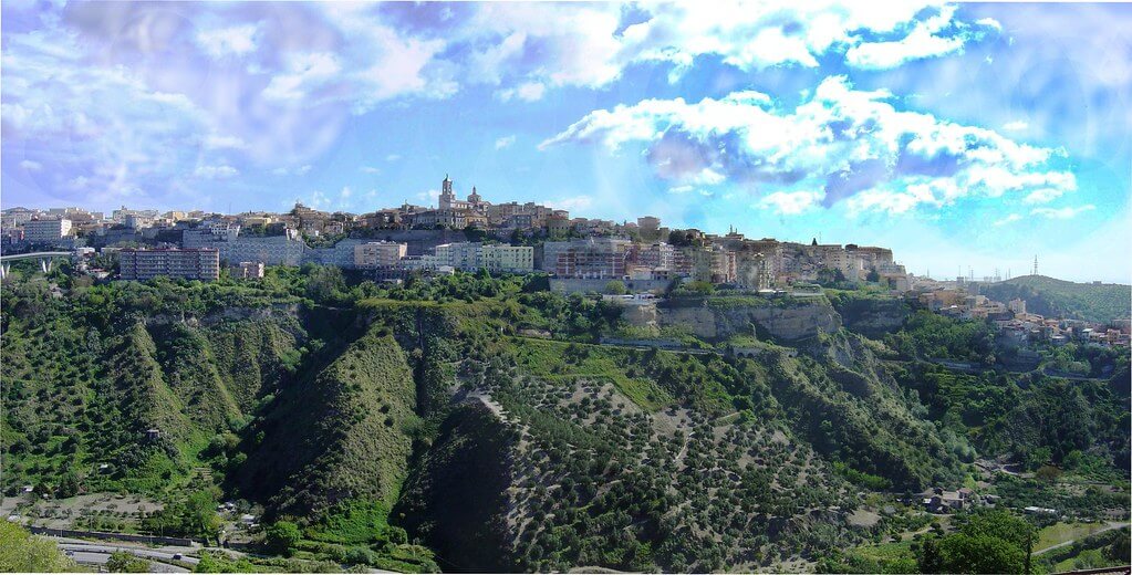 Vista de la ciudad de Catanzaro