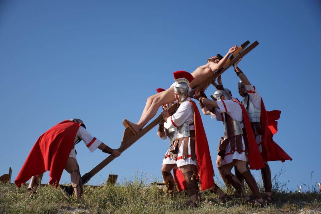 Representación de la Crucifixión