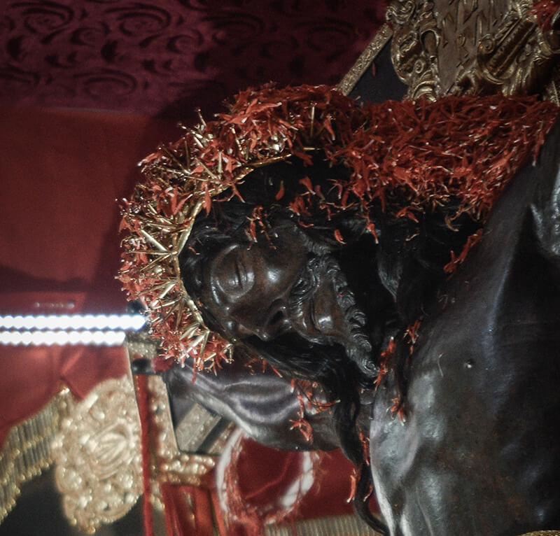 Rostro del Señor de los Temblores