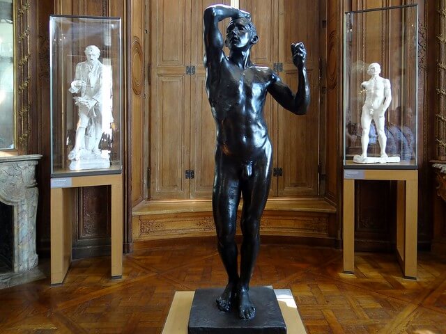 "La edad de bronce" de Rodin