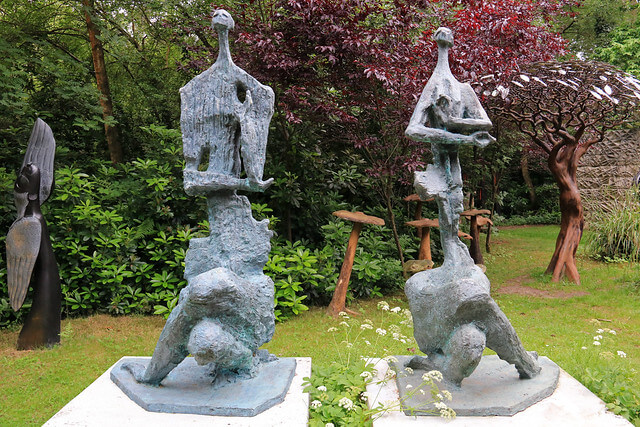 Parque de esculturas de Farnham: disfrutar del arte en familia