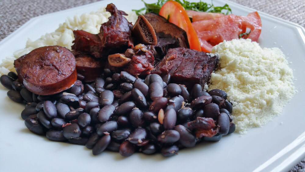 Platao de feijoada