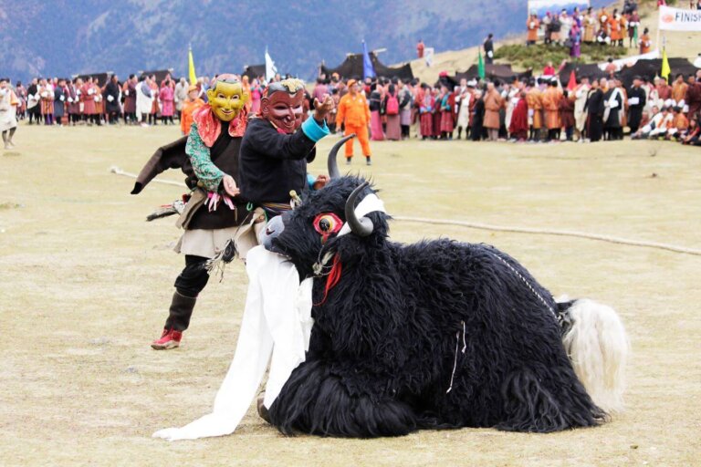Festival de Highlander de Bután: conocido como el país más feliz de la tierra