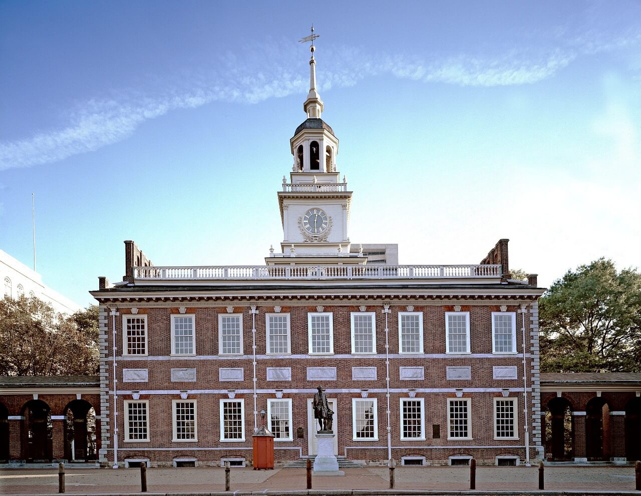 Independence Hall en Filadelfia