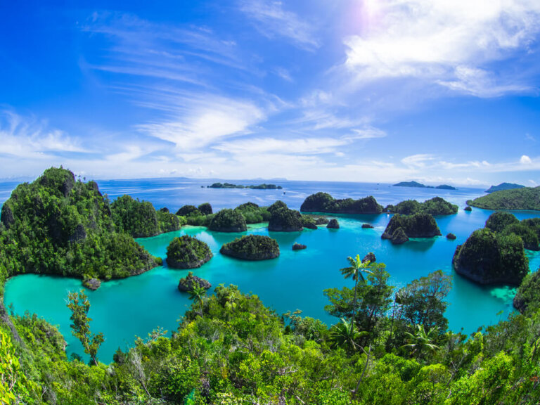 Isla Pianemo de Indonesia. ¿La vista más hermosa del mundo?