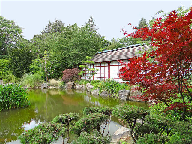 Vista del Jardín Japonés