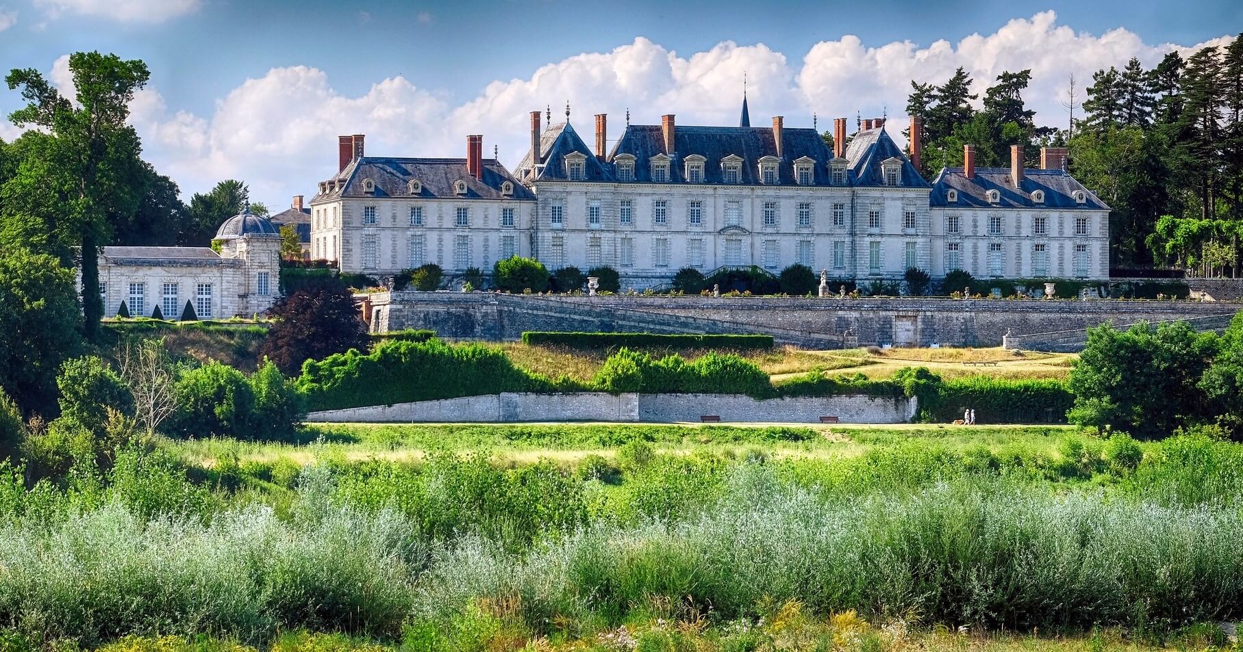 Jardines del castillo de Menars