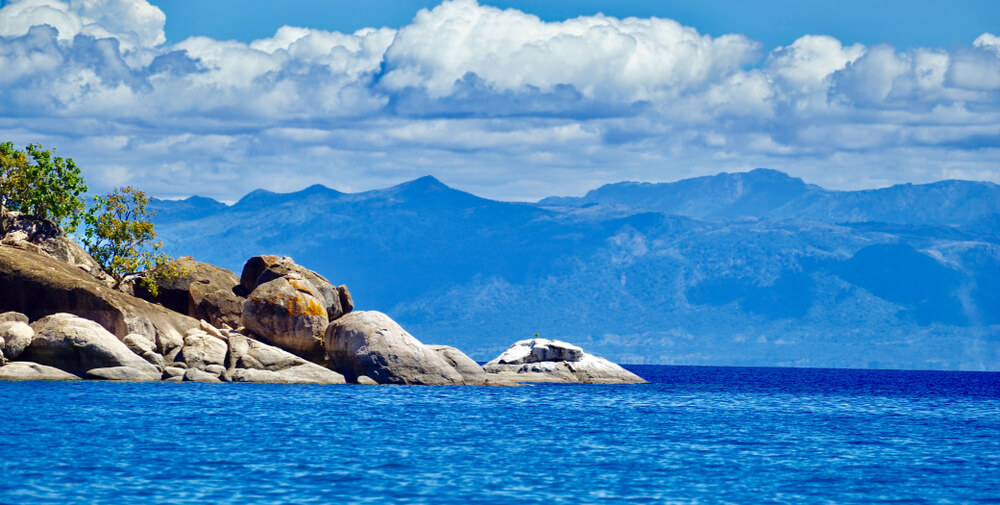 Vista del lago Malaui