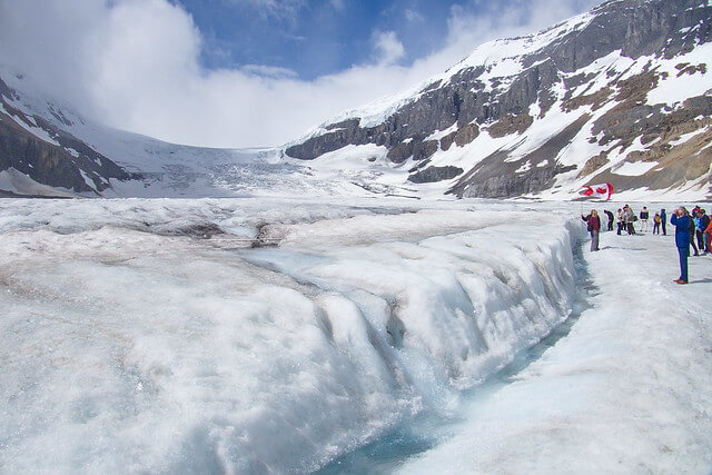 Lengua del glaciar Athabasca